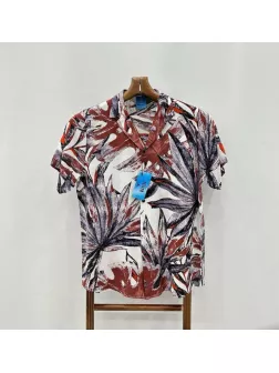 Camasa barbati PREMIUM , maneca scusta, cu imprimeu 11894